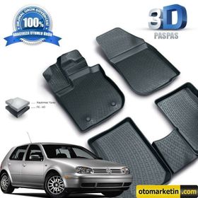 Volkswagen Golf 4 1998-2003 3D Havuzlu Paspas