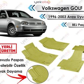 Volkswagen Golf 4 1998-2003 3D Havuzlu Paspas