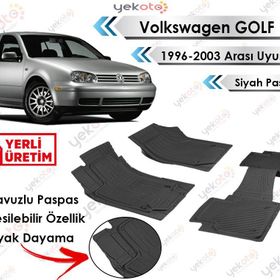 Volkswagen Golf 4 1998-2003 3D Havuzlu Paspas