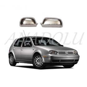 Volkswagen Golf 4 1998-2004 Krom 2 Parça Ayna Kapağı