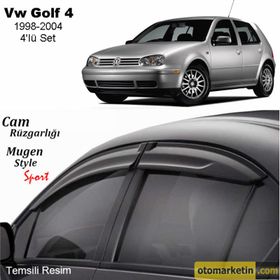 Volkswagen Golf 4 98/04 Mügen Cam Rüzgarlığı