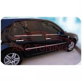 Volkswagen Golf 4 Tk 1998-2004 Paslanmaz Çelik 4 Parça Krom Cam Çıtası