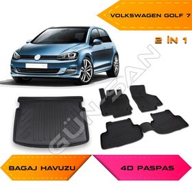 Volkswagen Golf 4D Havuzlu Paspas
