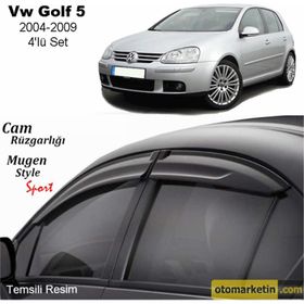 Volkswagen Golf 5 04 09 Mügen Cam Rüzgarlığı