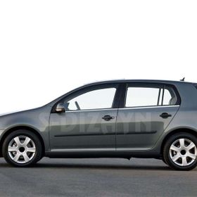 Volkswagen Golf 5 2004-2009 4 Parça Krom Cam Çıtası