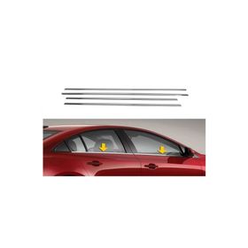 Volkswagen Golf 5 2004-2009 4 Parça Krom Cam Çıtası