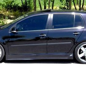 Volkswagen Golf 5 2004-2009 4 Parça Krom Cam Çıtası