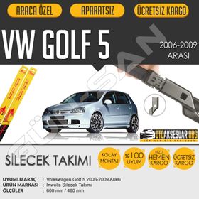 Volkswagen Golf 5 2006-2009 Silecek Takımı