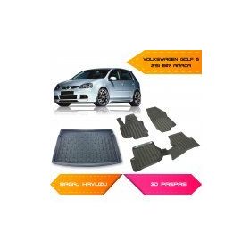 Volkswagen Golf 5 3D Bagaj Havuzu