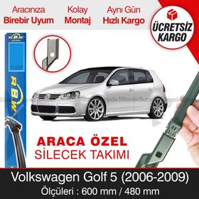 Volkswagen Golf 5 RBW 2006-2009 Muz Silecek Takımı
