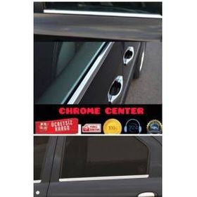 Volkswagen Golf 5 Tk 2005-2009 Paslanmaz Çelik 4 Parça Krom Cam Çıtası