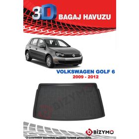 Volkswagen Golf 6 2009-2012 3d Bagaj Havuzu