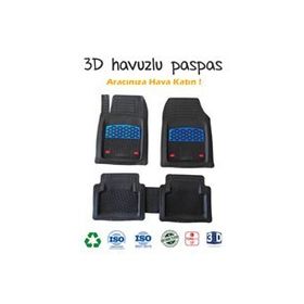 Volkswagen Golf 6 2009-2012 3D Havuzlu Oto Paspas Seti
