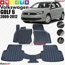 Volkswagen Golf 6 2009-2012 3D Havuzlu Oto Paspas Seti