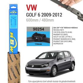 Volkswagen Golf 6 RBW 2009-2012 Muz Silecek Takımı