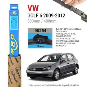 Volkswagen Golf 6 RBW 2009-2012 Muz Silecek Takımı