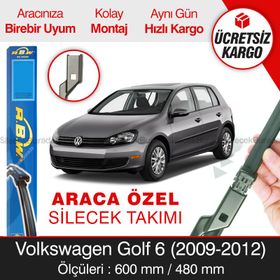 Volkswagen Golf 6 RBW 2009-2012 Muz Silecek Takımı
