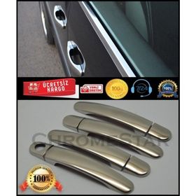 Volkswagen Golf 6 Tk 2010 2013 Paslanmaz Çelik. 4 Kapı Krom Kapı Kolu