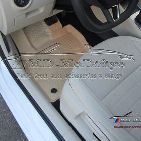 Volkswagen Golf 7 2012 3D Havuzlu Paspas