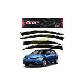 Volkswagen Golf 7 2013-2019 Krom Çıtalı Cam Rüzgarlığı