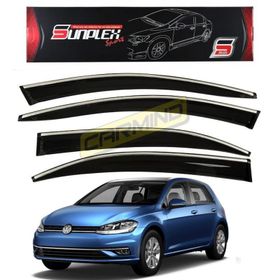 Volkswagen Golf 7 2013-2019 Krom Çıtalı Cam Rüzgarlığı