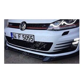 Volkswagen Golf 7 Plastik Düz Ön Lip