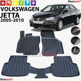 Volkswagen Jetta 2005-2010 3D Havuzlu Oto Paspas Seti