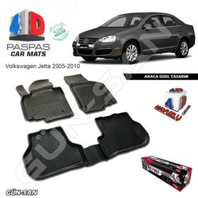 Volkswagen Jetta 2005-2010 4D Havuzlu Paspas