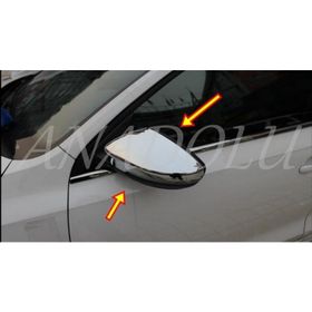 Volkswagen Jetta 2006-2011 Krom 2 Parça Ayna Kapağı