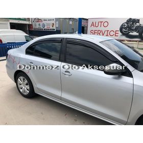 Volkswagen Jetta 2011-2018 Mugen 4 Adet Cam Rüzgarlığı