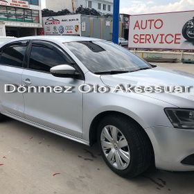 Volkswagen Jetta 2011-2018 Mugen 4 Adet Cam Rüzgarlığı
