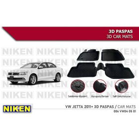 Volkswagen Jetta 2011 3D Havuzlu Paspas