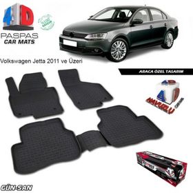 Volkswagen Jetta 2011 Sonrası 4D Havuzlu Paspas