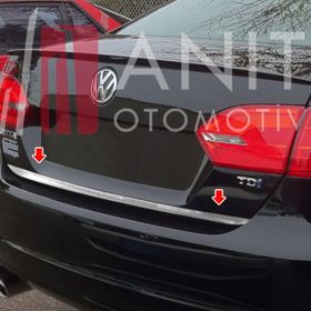Volkswagen Jetta 2014 Üzeri Krom Bagaj Alt Çıtası