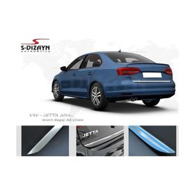 Volkswagen Jetta 2014 Üzeri Krom Bagaj Alt Çıtası