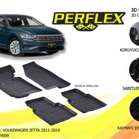Volkswagen Jetta 3D Havuzlu Paspas