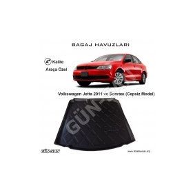 Volkswagen Jetta Cepsiz 2011 Sonrası 3d Bagaj Havuzu