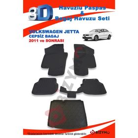 Volkswagen Jetta Cepsiz 2011 Sonrası Bagaj Havuzu