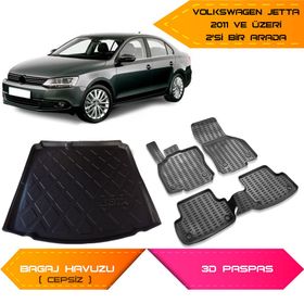 Volkswagen Jetta Cepsiz 3D 2011 Bagaj Havuzu