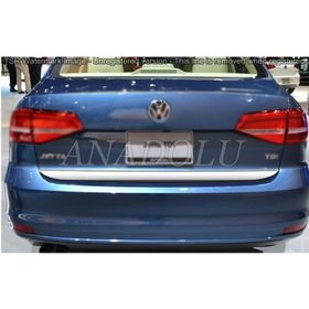 Volkswagen Jetta Formlu 2014 Üzeri Krom Bagaj Alt Çıtası