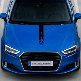 Volkswagen Jetta Kaput Şerit Sticker