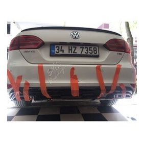 Volkswagen Jetta Makyajsız Plastik Egzoz Görünüm Difüzör
