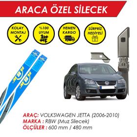 Volkswagen Jetta RBW 2006-2010 Muz Silecek Takımı
