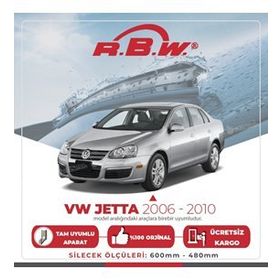 Volkswagen Jetta RBW 2006-2010 Muz Silecek Takımı