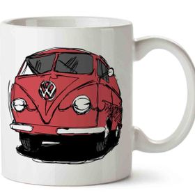 Volkswagen Minübüs Baskılı Kupa