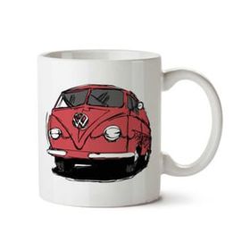 Volkswagen Minübüs Baskılı Kupa