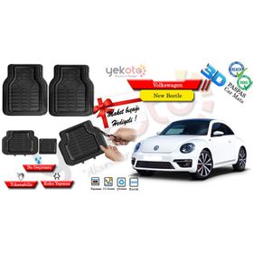 Volkswagen New Beetle 3D Havuzlu Paspas Takımı