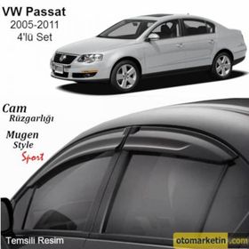 Volkswagen Passat 2005-2010 Mugen Cam Rüzgarlığı