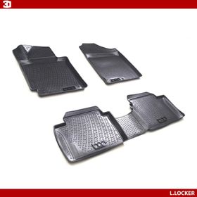 Volkswagen Passat 3B 1996-2005 4 Parça Siyah 3D Novline Havuzlu Paspas