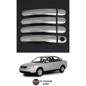 Volkswagen Passat 3b 1996 2005 Paslanmaz Çelik 4 Kapı Krom Kapı Kolu